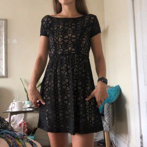Speechless dress; Black and lace